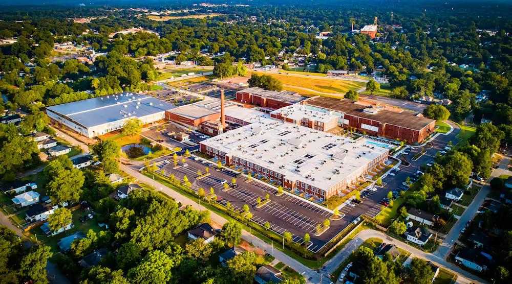 From Textile Mill to Mixed-Use Campus