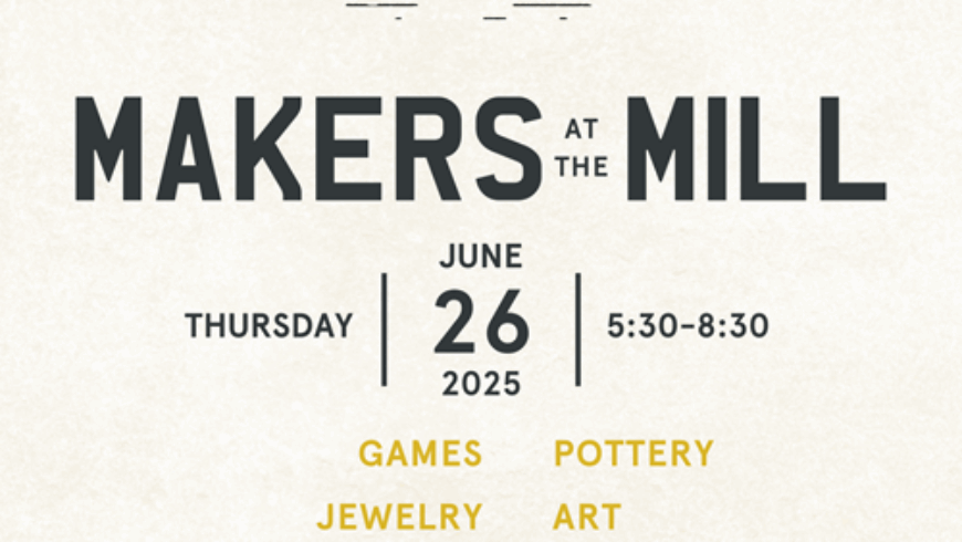 Judson Mill District and Judson Mill Play Café to launch Makers at the Mill Event